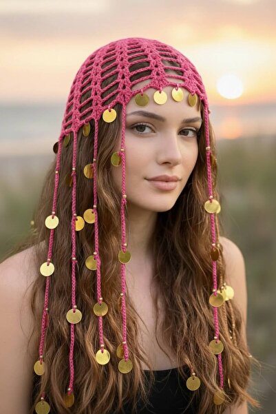 tce the charme elegant شبكة شعر نسائية مصنوعة يدويًا بتصميم خاص