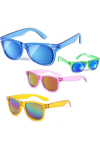 Soofam Kids Sunglasses Bulk Party Favors - 4 Packs Girls Sunglasses for Kids ...