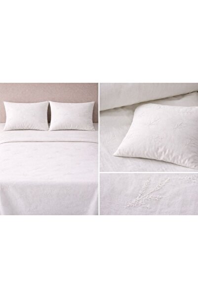 FIRAT RİZE BEZLERİ Rize Bezi Organic Woven Duvet Cover Set Double Size