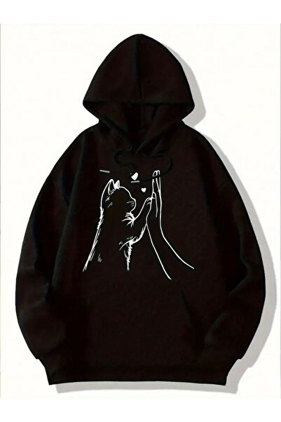 bellanova Unisex Printed Hooded Sweatshirt