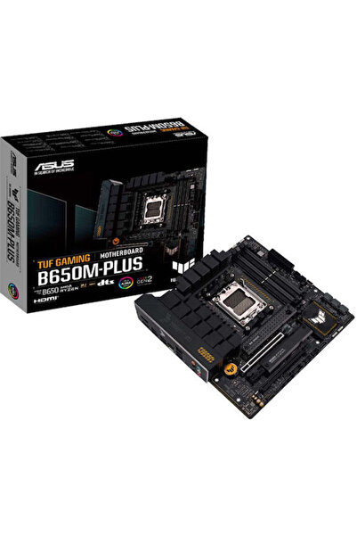 ASUS TUF GAMING B650M-PLUS Μητρική πλακέτα Micro ATX με υποδοχή AMD AM5