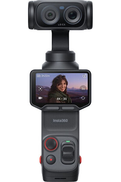 Insta360 Luna Ultra 47GB Κάμερα Δράσης 8K Βασικό Πακέτο με Οθόνη Αφής 2 " και...