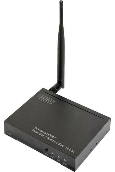 Digitus Μονάδα Δέκτη για Σετ Ασύρματης Επέκτασης HDMI 100μ Διαχωριστής HDMI D...