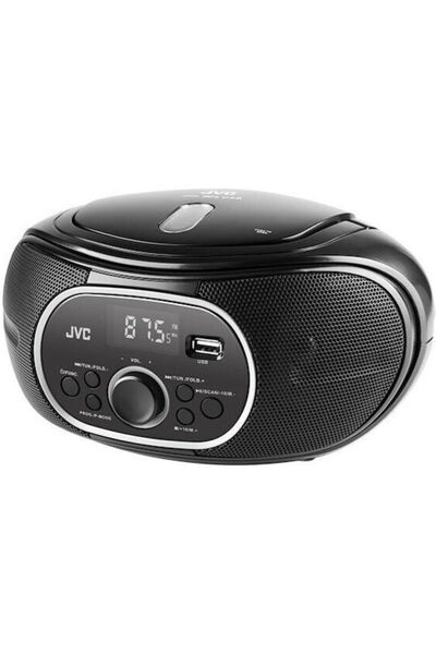 JVC Φορητό Ηχοσύστημα με Μαύρο Ραδιόφωνο Κωδικός: RD-E221B