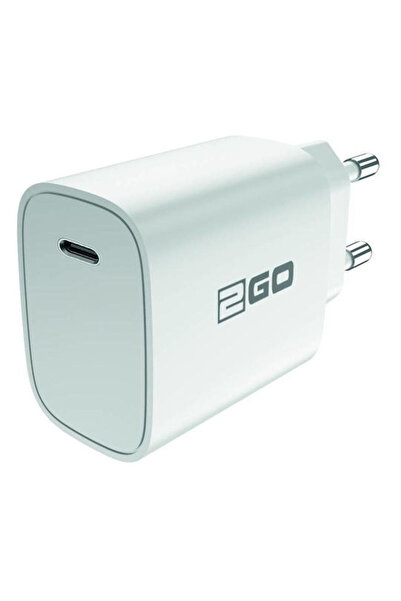 2go Φορτιστής χωρίς καλώδιο με θύρα USB-C Power Delivery, λευκό (797275)