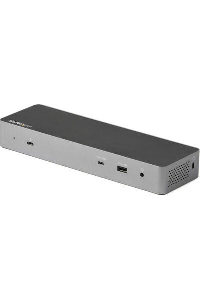 startech Σταθμός σύνδεσης USB-C / USB-A με 4K, PD, Ethernet, Γκρι (TB3CDK2DHUE)