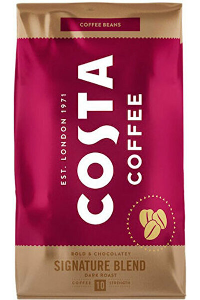 Costa Coffee Καφές Εσπρέσο Signature Σκούρου Ψησίματος Ολόκληροι Κόκκοι 1 κιλό