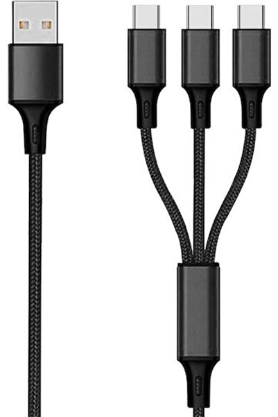 2go Πλεκτό καλώδιο USB σε Type-C 1,5μ (797156)