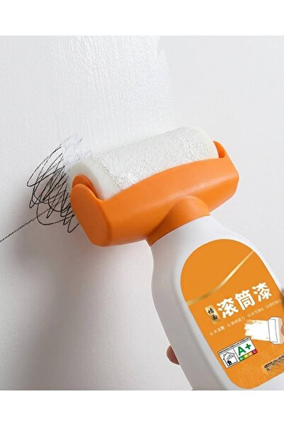 pınaxar Wall Patching Brush with Container Quick-Drying Touch-Up Paint Roller