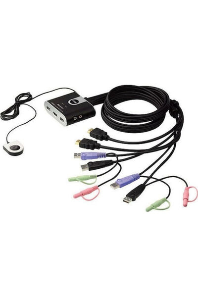 Aten CS692 Διακόπτης KVM & Δεδομένων με Ήχο HDMI USB