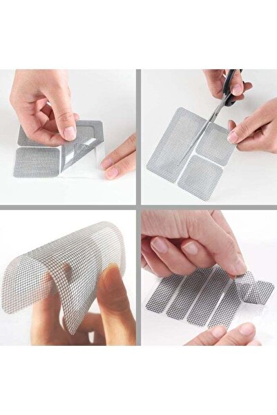 Generic Self-Adhesive Fiberglass Screen Repair Patch for Windows, Doors & Tents