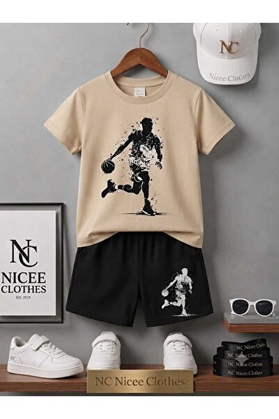 Leto Lykia Tricou și pantaloni scurți de vară pentru copii, unisex (cu imprim...