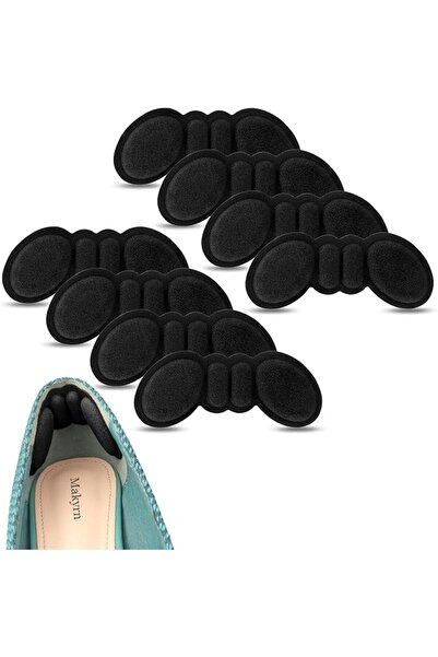 Tazweeq 4 Pairs Foam Heel Pads for Shoe, Anti-Slip, Heel Pain Relief, Blister...