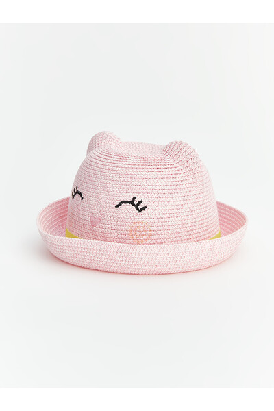 LC Waikiki Trendlucky Baby Girl Bucket Hat with Animal Figures with a Difference