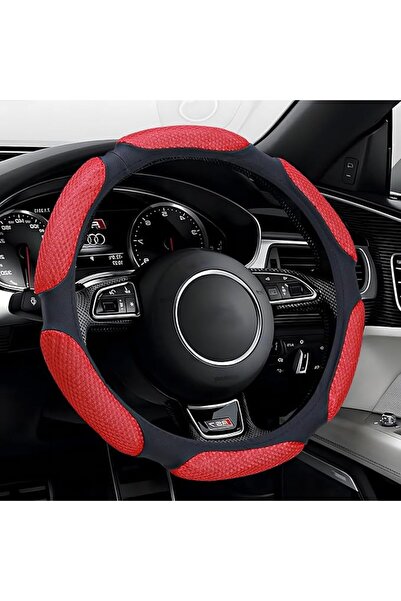 GENERAL Car Steering Wheel Cover, Leather Anti-Slip Steering Wheel Covers Pro...