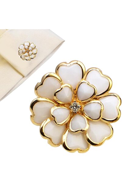 Generic Women Flower Button Covers | Vintage DIY Metal Flower Shaped Clothing...