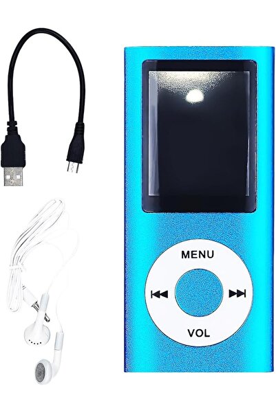 Flylin مشغل MP3 مع بلوتوث 5.0، مشغل موسيقى محمول بشاشة 1.8 بوصة مع مكبر صوت ع...