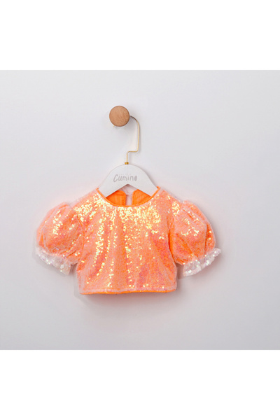 Coolimino Sequined Top Blouse for Girls