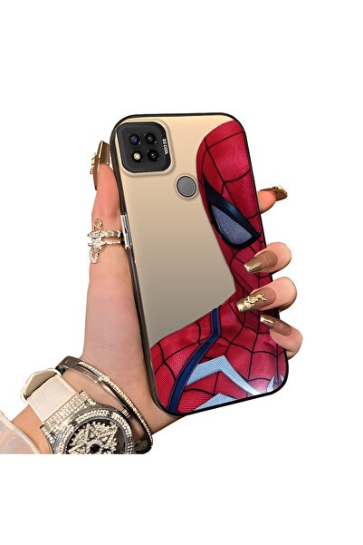 Hontinga Redmi 9c Uyumlu Silikon Kenar Sert Arka Kılıf Couple Telefon Kılıfı ...