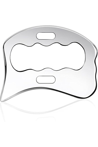 SYOSI Gua Sha Massage Tool, Stainless Steel Scraping Tool for Soft Tissue Rel...