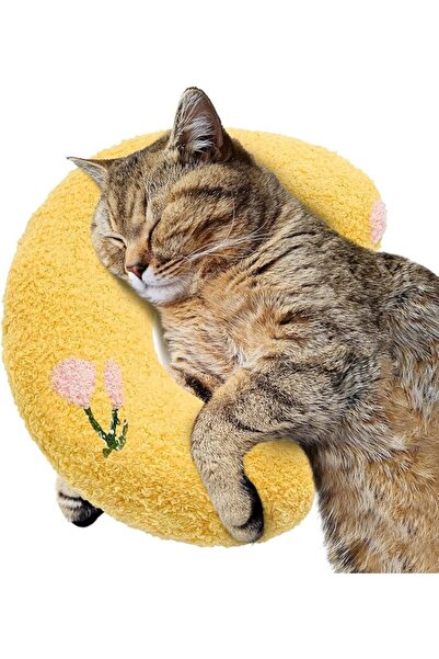 X SPRING Pet Pillows, Plush Rectangle Bolster Bed with Washable Zipper Cover,...