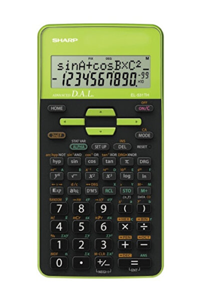Sharp Calculator Stiintific, 10 Digits, 273 Functii, 161X80X15Mm, Dual Power,...