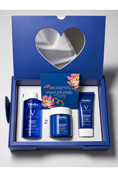 Vidalita Beauty & Care Cilt Kusursuzlaştırıcı 3'lü Bakım Seti Özel PR Kutusu ...