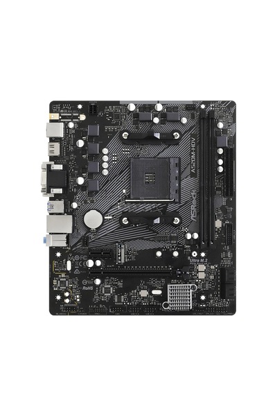 ASROCK PLACA de BAZA "A520M-HDV", skt AM4, mATX, AMD A520, 2 x DDR4, max. 64 ...
