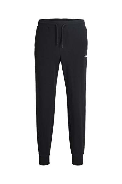 Jack & Jones Παντελόνι φόρμας ανδρικό εποχιακό "Gordon" μαύρο
