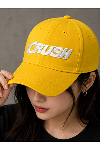barsdepo قبعة مطرزة بشعار CRUSH وقبعة مطبوعة |   جودة ممتازة