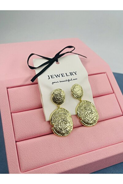 Bozhi Medallion Detailed Earrings Everyday Elegance Meaningful Gift for Speci...