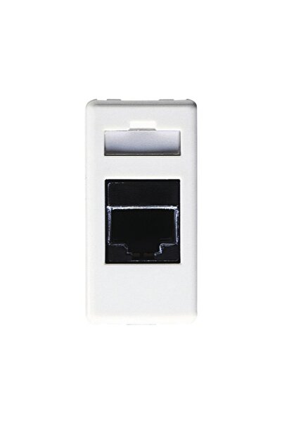 OEM Απλή υποδοχή δεδομένων RJ45 Gewiss Cat5e, λευκή