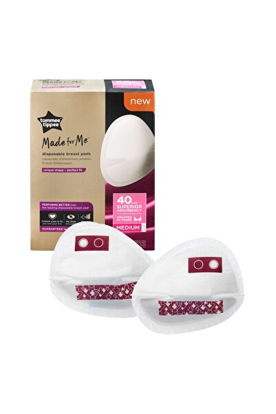 tommee tippee Αναλώσιμα επιθέματα στήθους Made for Me - Μεσαίο μέγεθος 40 τεμ...