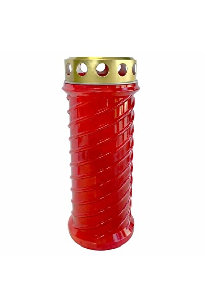 LCA Set 5 x Candela Rosie din Plastic, Spirala Mica