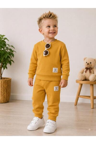 ciklet kids Boys' Top and Bottom Set