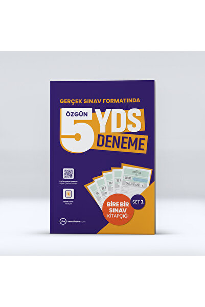 RH Pozitif Yayınları 5'li Tıpkı Basım YDS Denemeleri | Set 2
