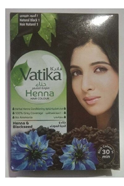 Vatika Natural Henna Hair Color Black