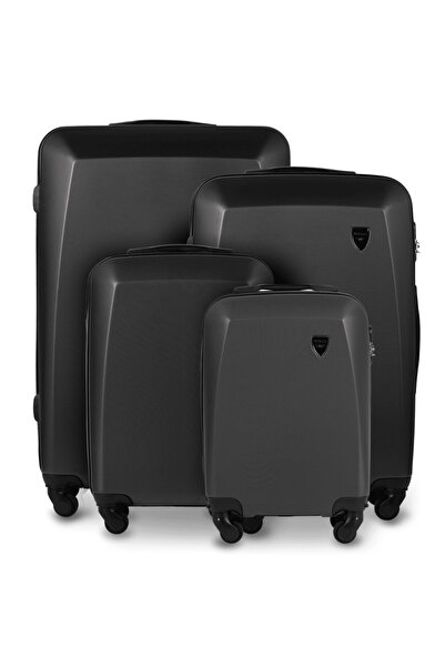 WINGS BRAND SET DE 4 VALIZE WINGS PLOVER GRI ÎNCHIS