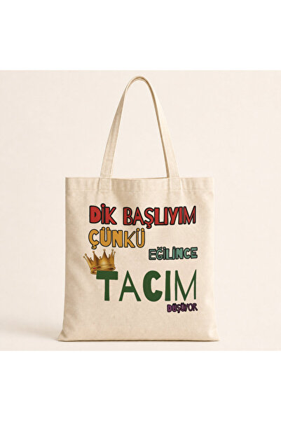 Kırtasiye Ofisi Stojim uspravno zato što imam torbu sa štampanim motivom