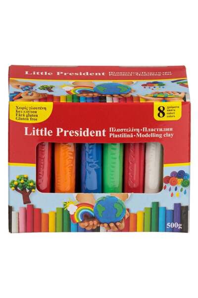 BAMI NETWORK Plastilina 6 culori unisex 3+ ani 500g