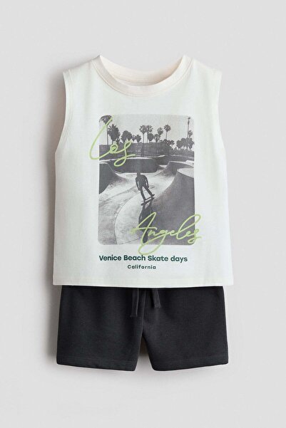 H&M 2-piece vest top and shorts set