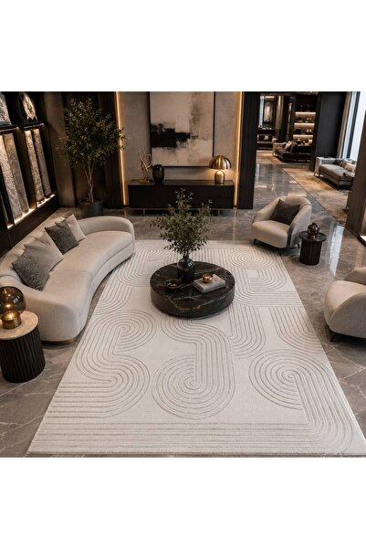 Merinos Esence 72495 957 Halı Leke Tutmaz, Tozumaz Yumuşak Modern Halı Salon ...