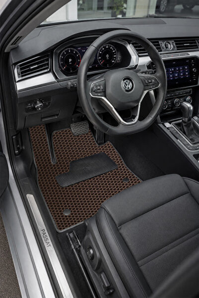 8D EVA PASPAS Volkswagen Oto Paspas Araba Paspası Dayanıklı EVA Koyu Kahve