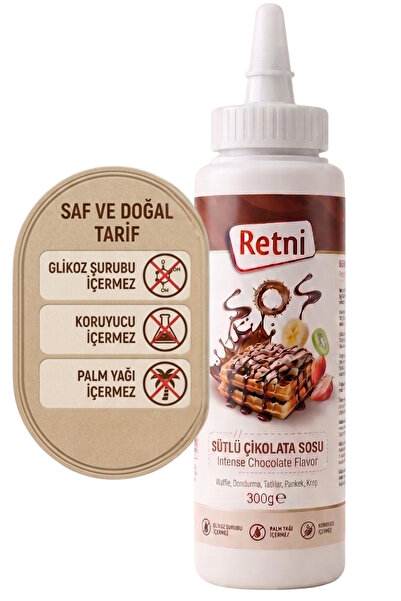 Retni Sütlü Çikolata Sosu 300g