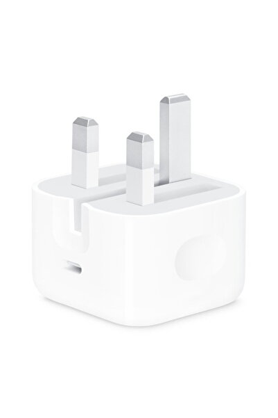 Generic محول طاقة أبل USB-C ماج سيف، محول طاقة، 20 واط، منفذ واحد، أبيض