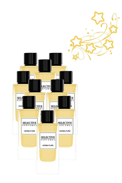 Selective 10 قطع عطر هيربا بيور 85 مل