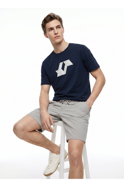 ALTINYILDIZ CLASSICS Siyah Erkek Slim Fit T-Shirt ACE091262885