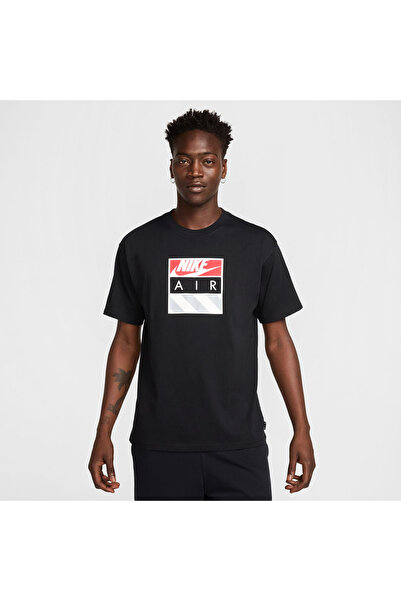 Nike M NSW TEE M90 NK AIR SP25 1 HJ0578-010 Μαύρο