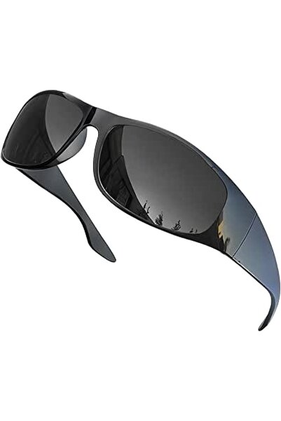 grinderPUNCH Polarized Wrap Around Sunglasses for Men and Women – Lightweight...