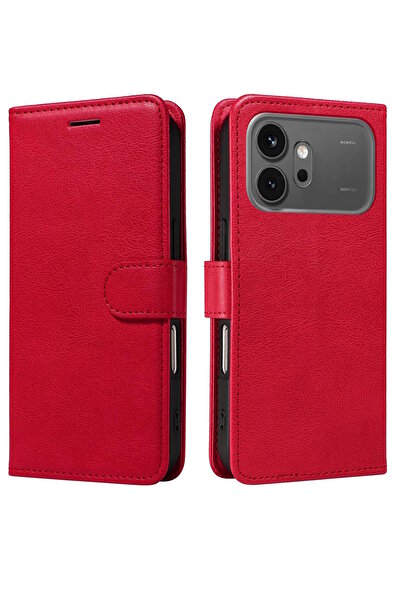 m.tk moveteck Honor 600 Uyumlu Uyumlu Kılıf 360 Tam Kaplar Deri Dokulu Kapakl...